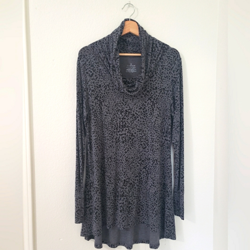 Women's Cuddl Duds Long Sleeve Turtle Neck Shirt